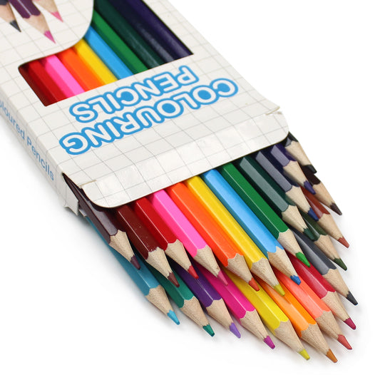 Colouring pencils kids children adults artist pack of 24