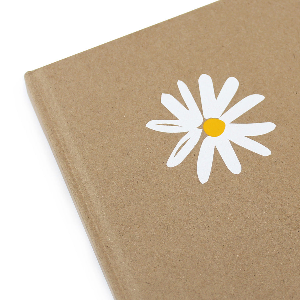 a5 notebook kraft hardback cover daisy girls women