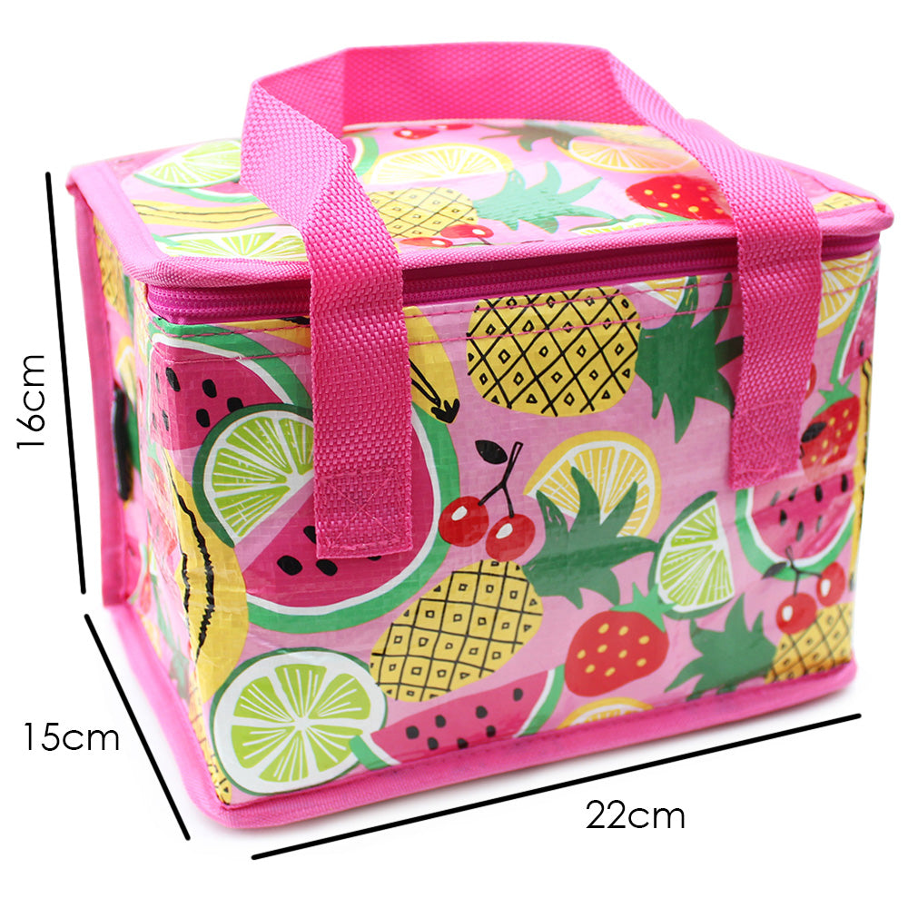 fruits lunch bag insulated food storage cool bag