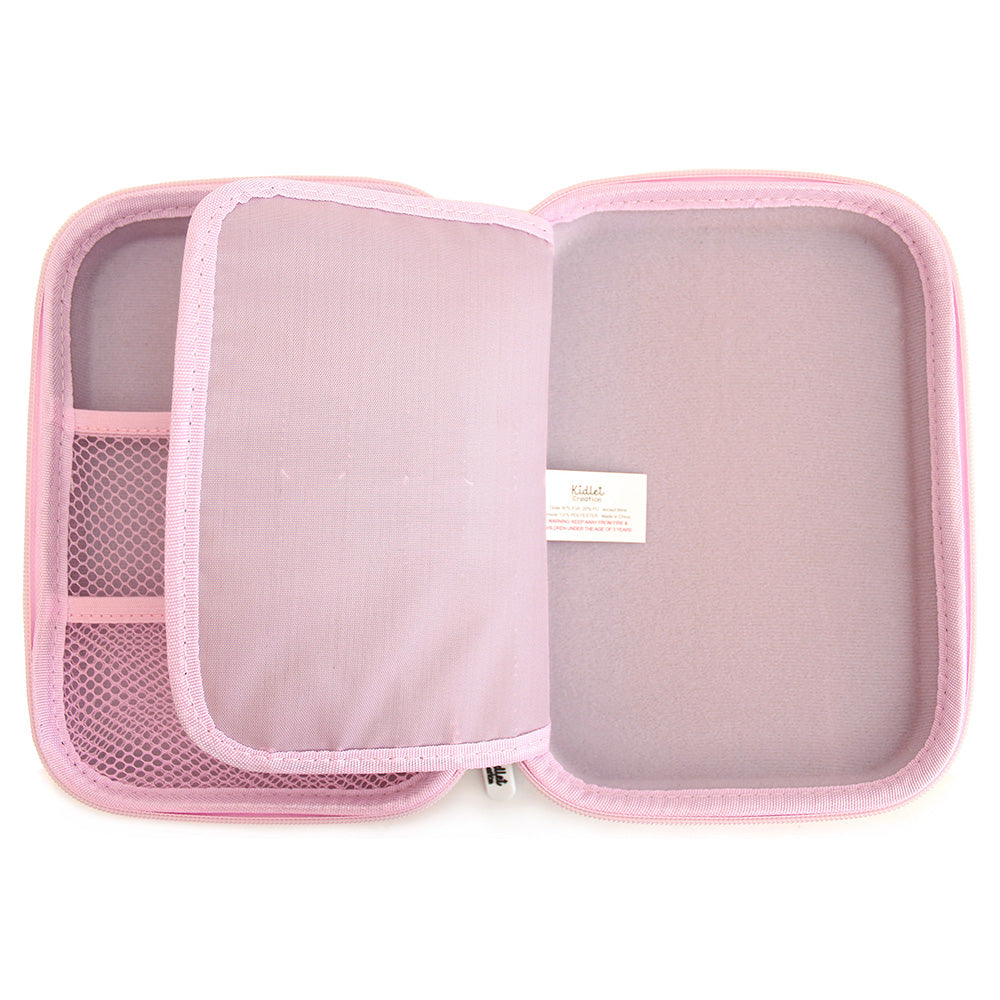 Light Pink Hardtop Pencil Case Boys Girls Teenagers