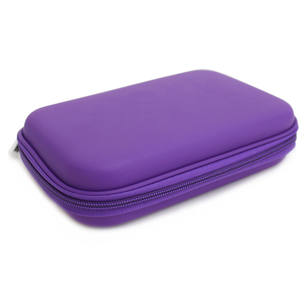 Purple Hardtop Pencil Case Boys Girls Teenagers