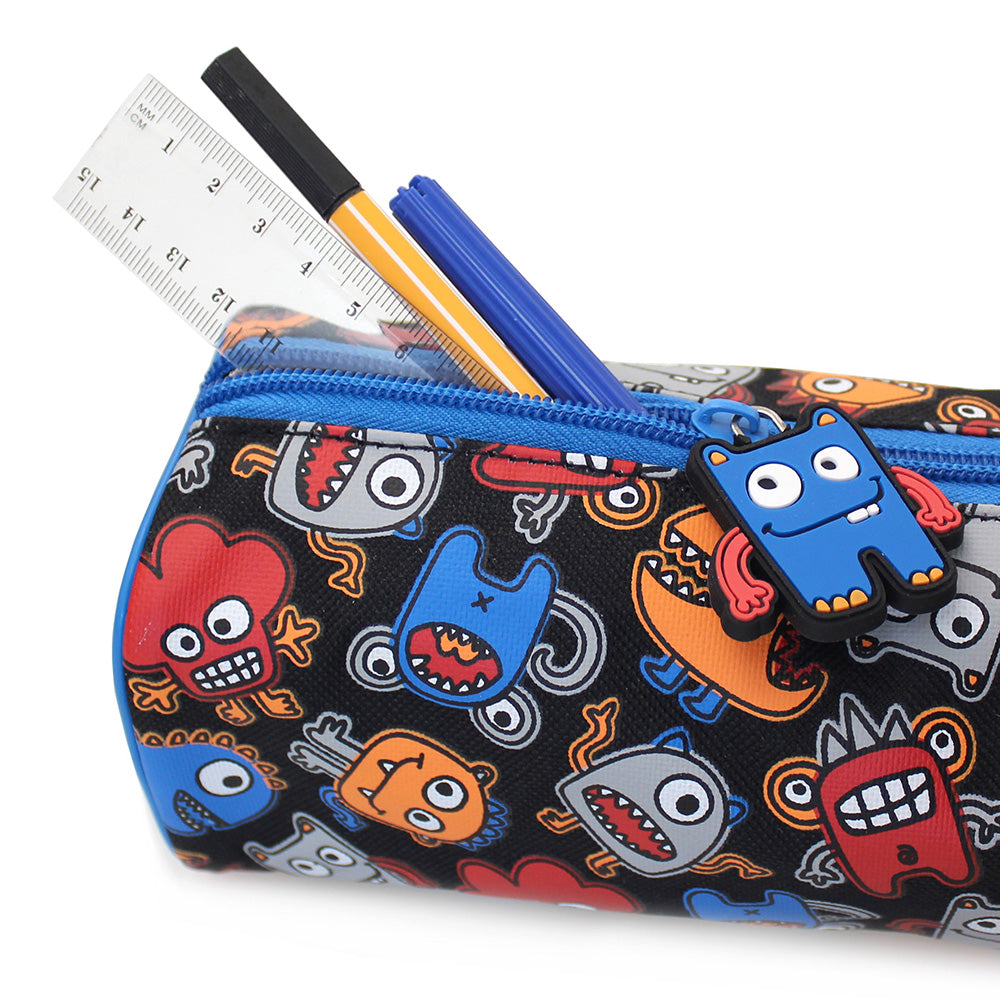 monster black pencil case boys teenagers pencil cases