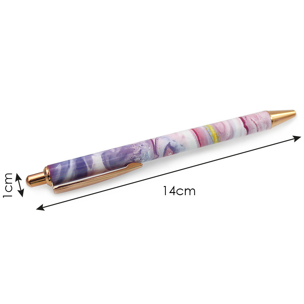 pink marble pen girls teens women gift ballpoint